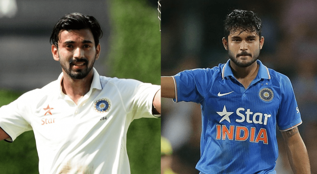 Young batting hopes of India: KL Rahul and Manish Pandey 