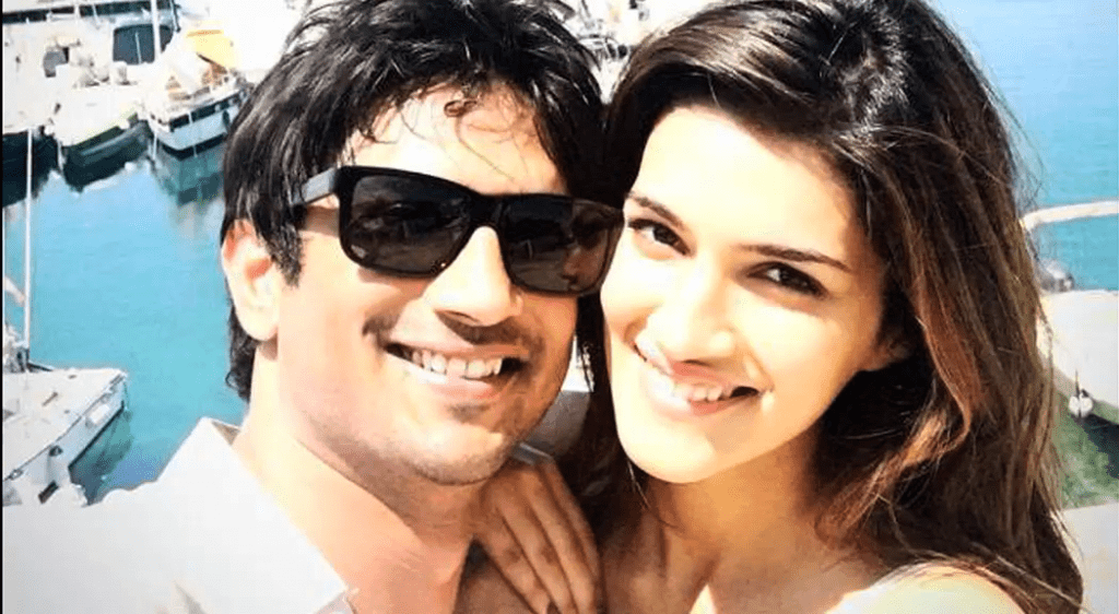 Sushant Singh Rajput shares picture with Kriti Sanon on Instagram