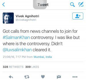 Vivek Agnihotri on Salman