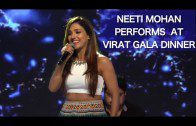 Neeti Mohan and Meet Bros perform at Virat Kohli Charity Dinner