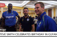 Steve Smith Celebrates Birthday in Guyana