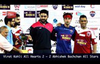 Virat Kohli All Hearts 2 – 2 Abhishek Bachchan All Stars