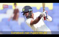 India vs New Zealand 1st Test Day 1| Vijay, Pujara score half centuries