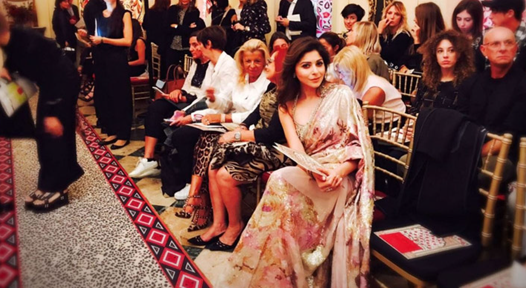 Kanika Kapoor attends Milan Fashion Week