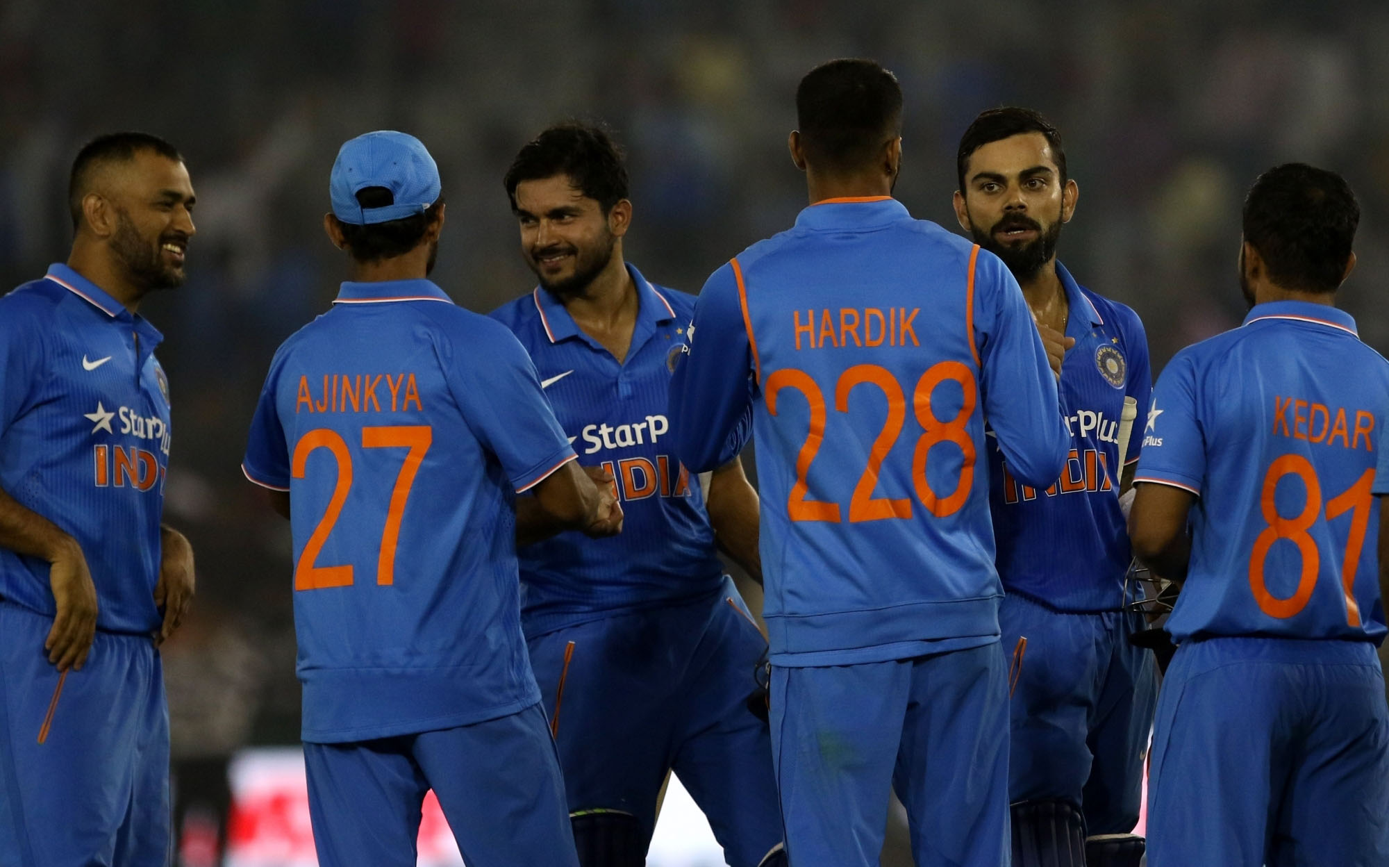 BCCI retains same squad for remaining New Zealand ODIs