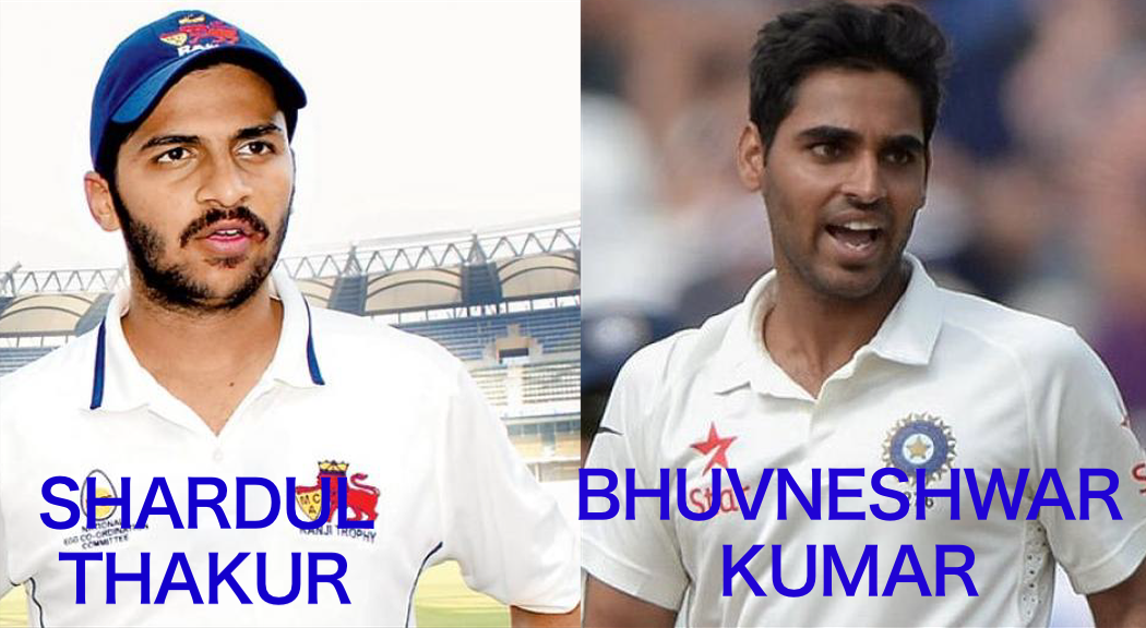 Shardul to replace injured Bhuvneshwar for third Test