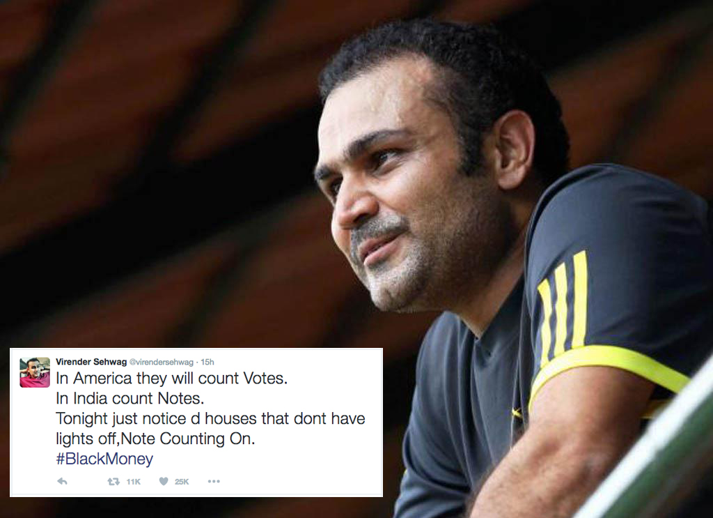 Sehwag looks at lighter side of move, Kumble lauds Modi