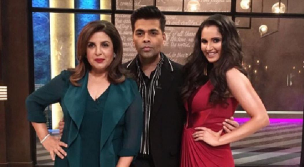 Sania Mirza makes her debut on Koffee with Karan