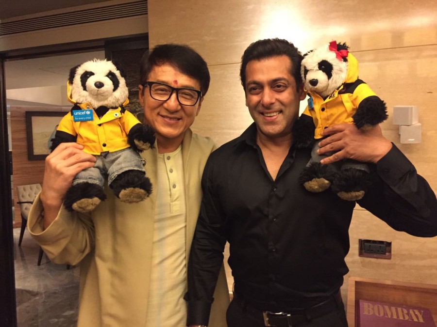 Jackie Chan meets Salman Khan during ‘Kung Fu Yoga’ Promotions