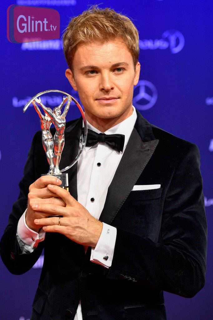Nico Rosberg at  Laureus Sports Awards