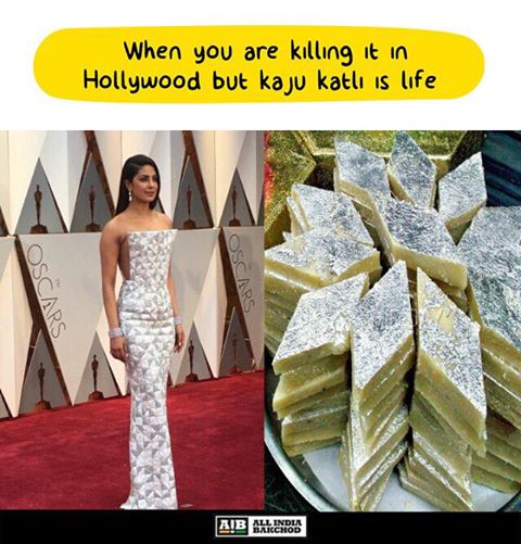 Oscars: Priyanka Chopra reminds AIB of ‘kaju katli’