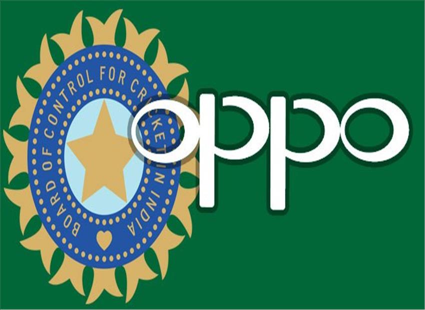 Indian Cricket team to be sponsered by Oppo till 2022