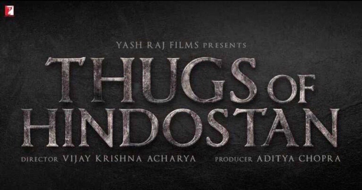 Amitabh Bachchan and Aamir Khan’s ‘Thugs Of Hindostan’ logo is out