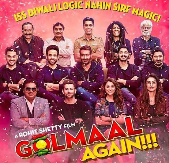 “Golmaal Again” with full of entertainment is all set to release on floor soon
