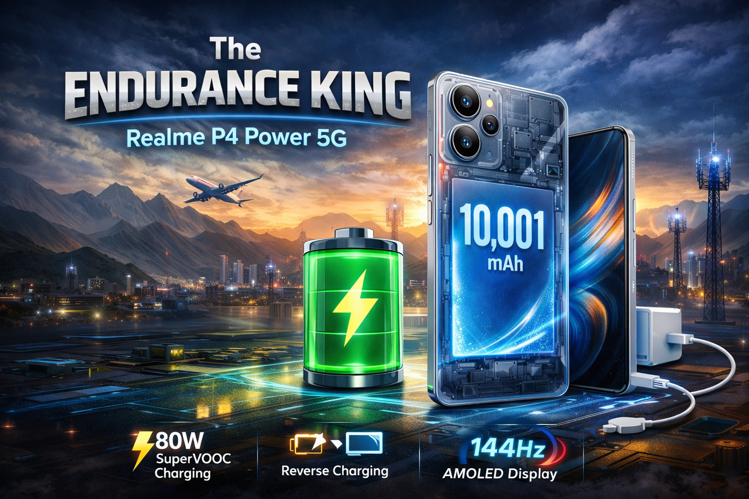 The Endurance King: A Comprehensive Deep Dive into the Realme P4 Power 5G and Its 10,001 mAh Battery Revolution